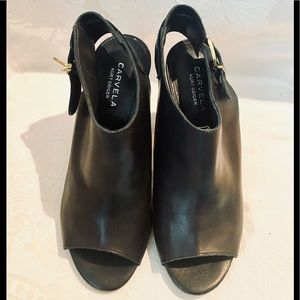 Carvela Kurt Geiger Women’s Block Heel Leather Shoes Size: EU38